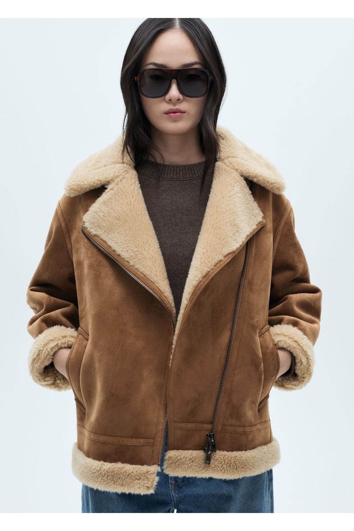 Suni Kürk Astarlı Ceket Suni Kürk Astarlı Ceket