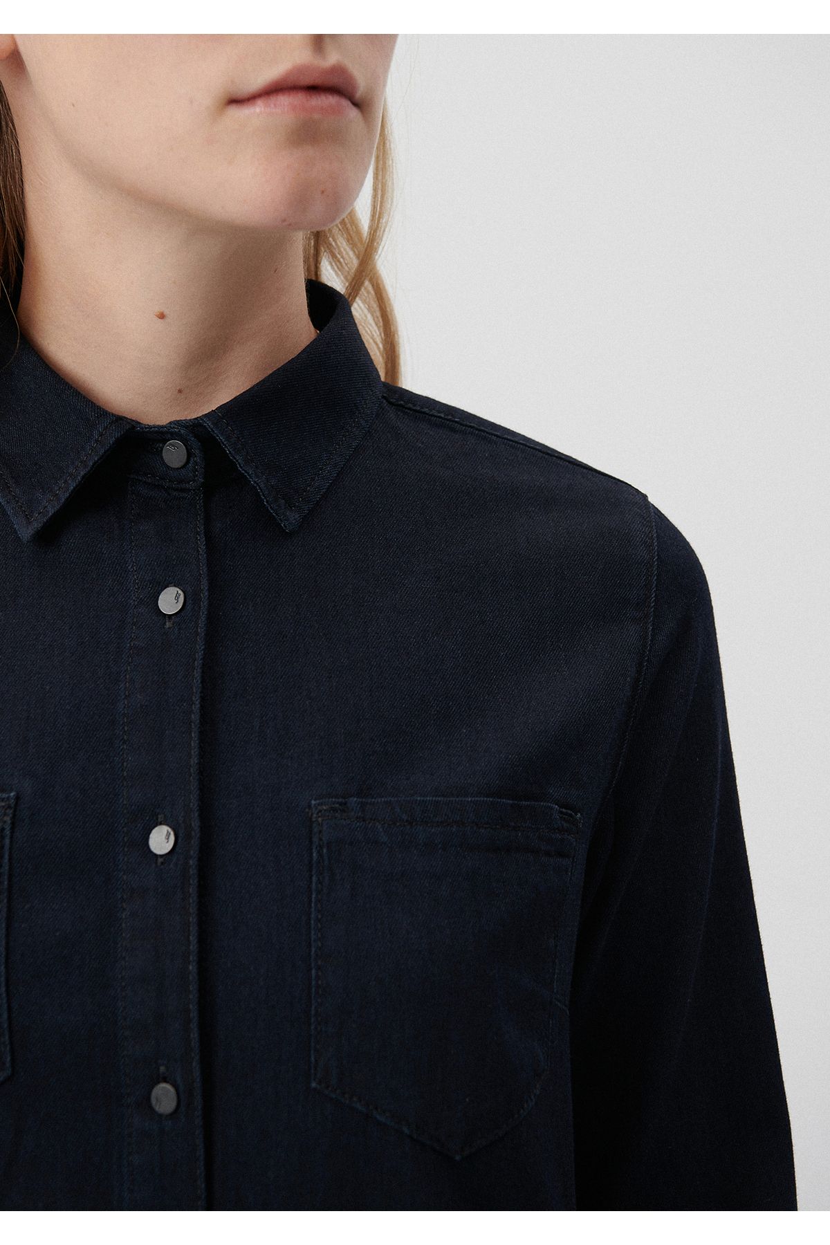 Liz Casual Indigo Si Jean Elbise 130656-85601 Liz Casual Indigo Si Jean Elbise 130656-85601
