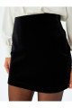 Mini Kadife Etek Slim Fit Standart Bel Mini Kadife Etek Slim Fit Standart Bel