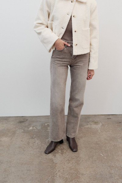 Long length yüksek bel jean Long length yüksek bel jean