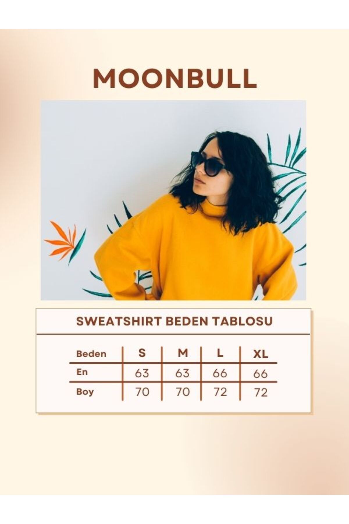 Kadın Boyun-Kol Baskı Detaylı Oversize Sweatshirt