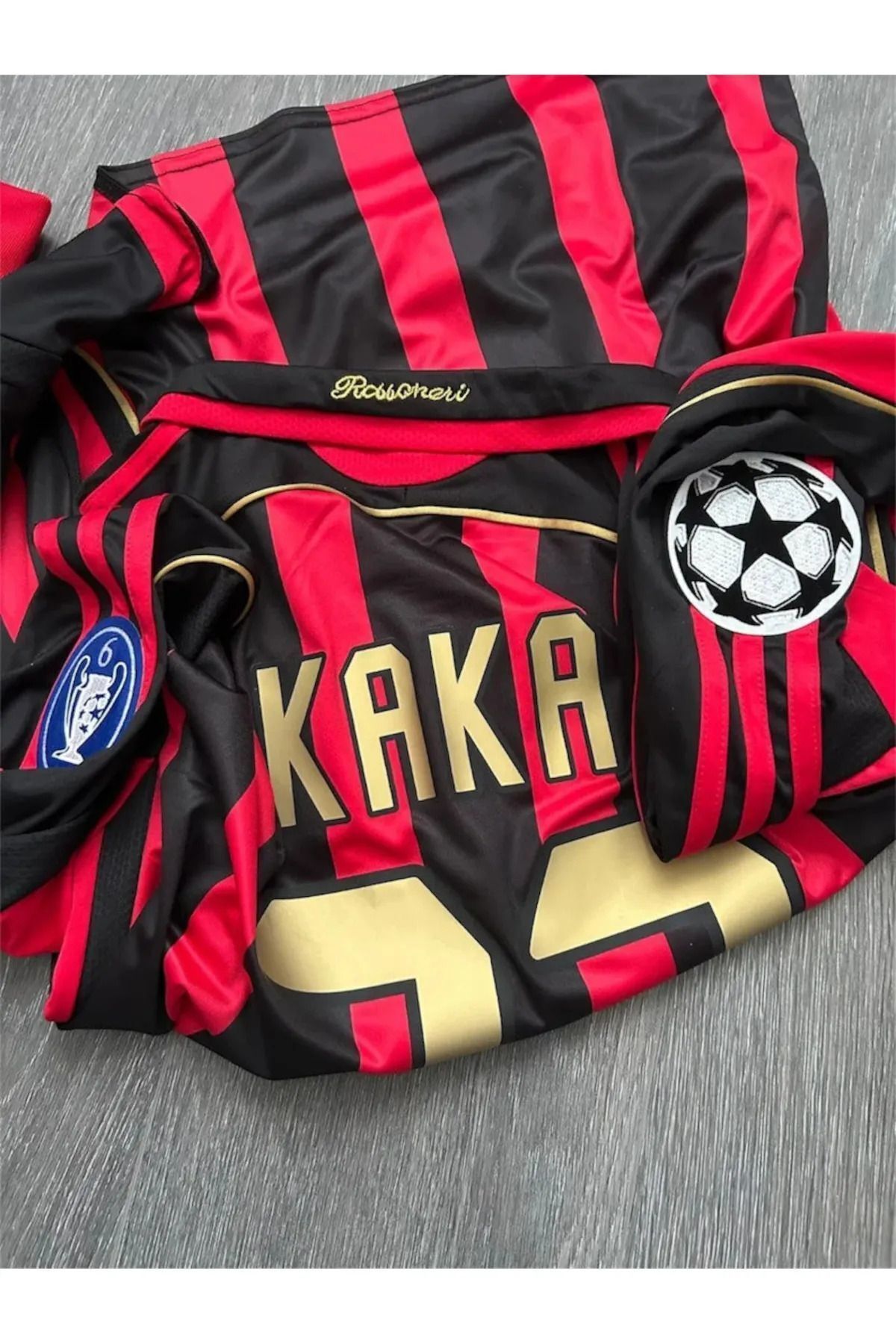 Kaka Retro Şampiyonlar Ligi Armalı Futbol Forma Milan