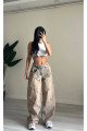 TREND ÖZEL TASARİM BAGGY JEAN PALAZZO PANTOLON TREND ÖZEL TASARİM BAGGY JEAN PALAZZO PANTOLON