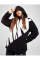 Sportswear Logo High-Pile Sherpa Full-Zip Hoodie Kadın Mont NDD SPORT Sportswear Logo High-Pile Sherpa Full-Zip Hoodie Kadın Mont NDD SPORT