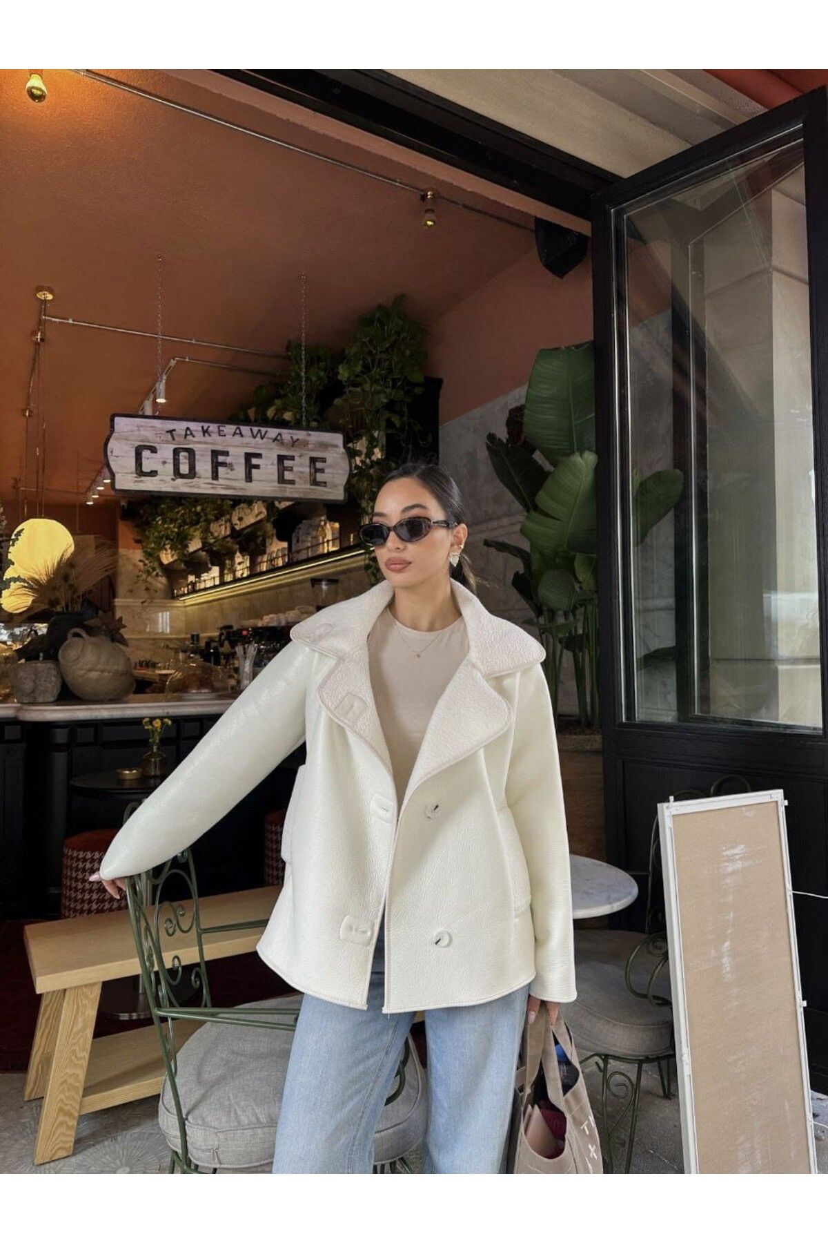 Kadın Siyah Oversize Ceket Kadın Siyah Oversize Ceket