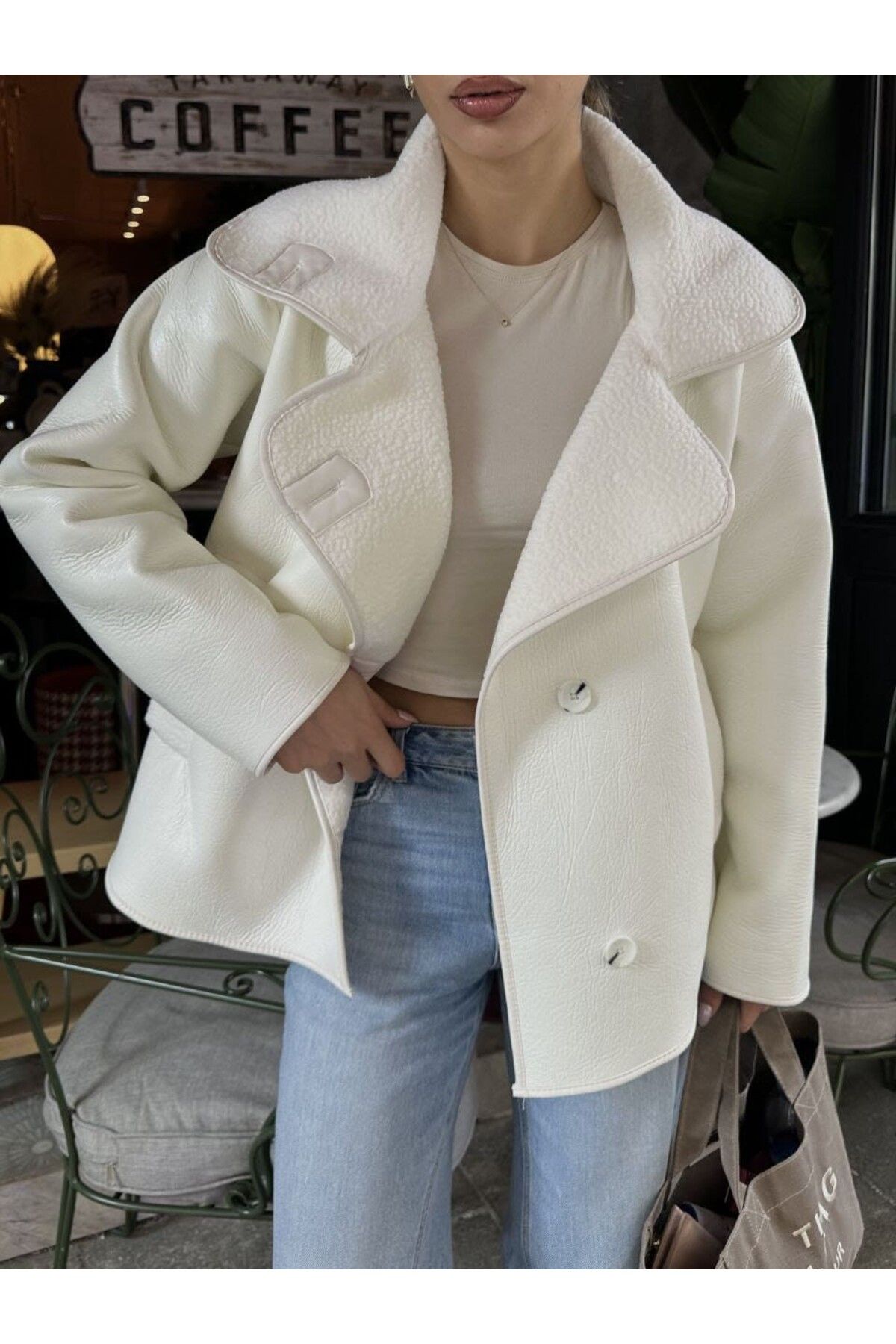 Kadın Siyah Oversize Ceket Kadın Siyah Oversize Ceket