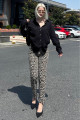 Kahverengi Leopar Kadın Jean Pantolon Sh175 Kahverengi Leopar Kadın Jean Pantolon Sh175