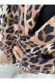 Premium Leopar Blazer Ceket Premium Leopar Blazer Ceket