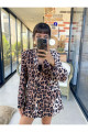 Premium Leopar Blazer Ceket Premium Leopar Blazer Ceket