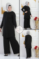 Yeni Sezon Pantolon Tunik İkili Takım Likralı Pamuk Kumaş Esnek Konfor Modeli Şık Tesettür Takım Yeni Sezon Pantolon Tunik İkili Takım Likralı Pamuk Kumaş Esnek Konfor Modeli Şık Tesettür Takım