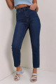 Ramrod Lucy Boyfriend Koyu Mavi Yüksek Bel Likralı Mom Jeans Pantolon Ramrod Lucy Boyfriend Koyu Mavi Yüksek Bel Likralı Mom Jeans Pantolon