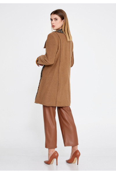 Palto Lana yün hayvan desenli normal   CLF16170_CAM Palto Lana yün hayvan desenli normal   CLF16170_CAM