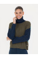 Lacivert Crop Top Balıkçı Yaka Kazak 50277148-VR033 Lacivert Crop Top Balıkçı Yaka Kazak 50277148-VR033