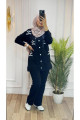 yeni sezonlu kadın kışlık iki parçalı takım pijama tesettürlü ve günlük kullanmaya uygundur model G1 yeni sezonlu kadın kışlık iki parçalı takım pijama tesettürlü ve günlük kullanmaya uygundur model G1