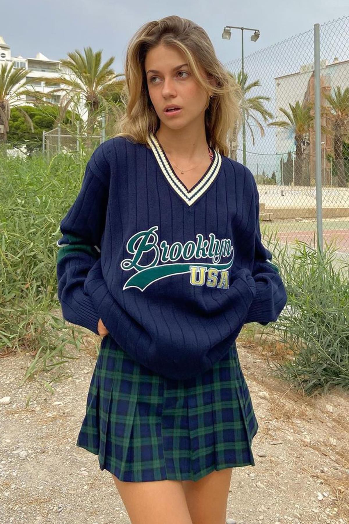 Mad Girls Lacivert Kadın Kazak Mg1279 Mad Girls Lacivert Kadın Kazak Mg1279