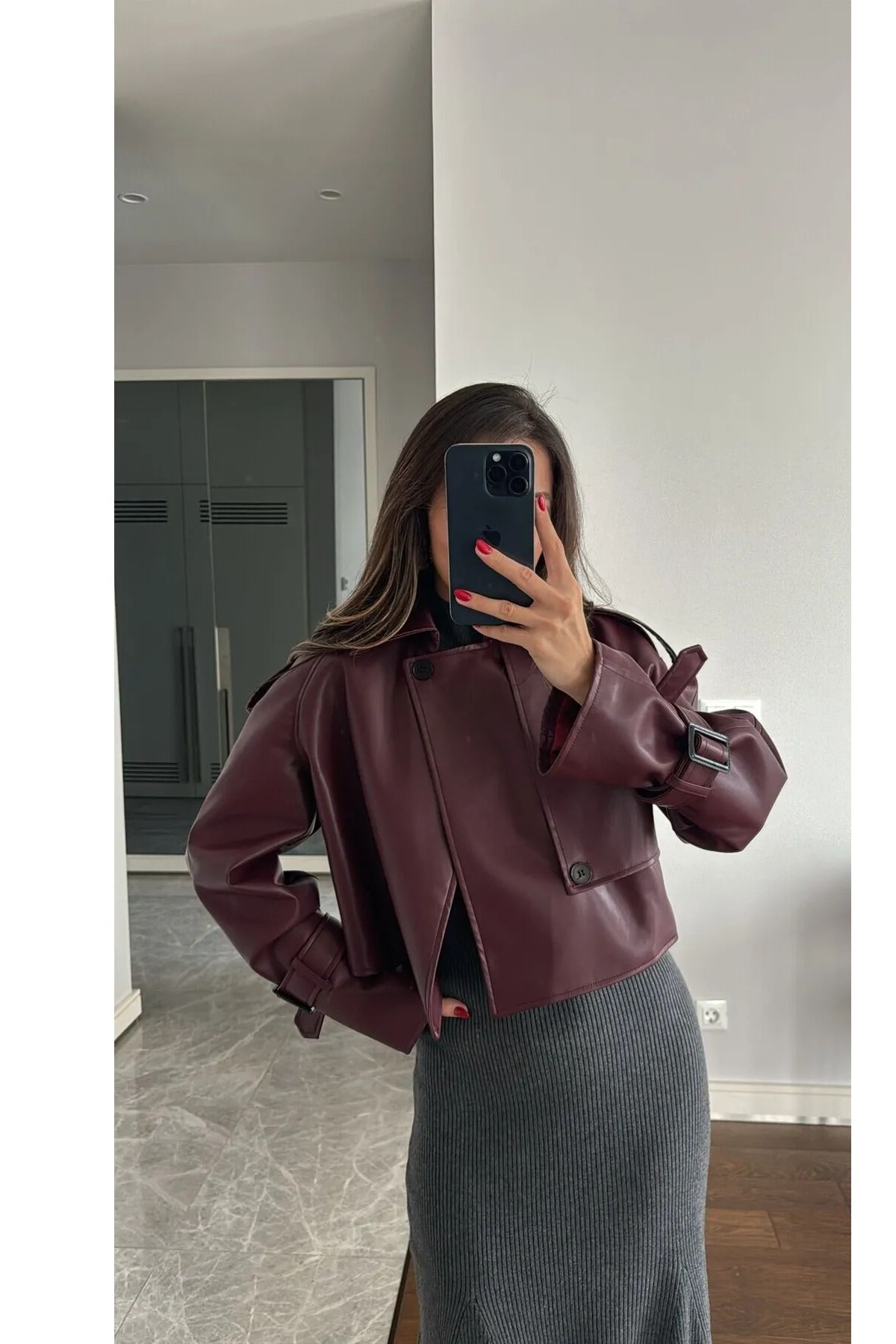 marka model mürdüm deri ceket marka model mürdüm deri ceket