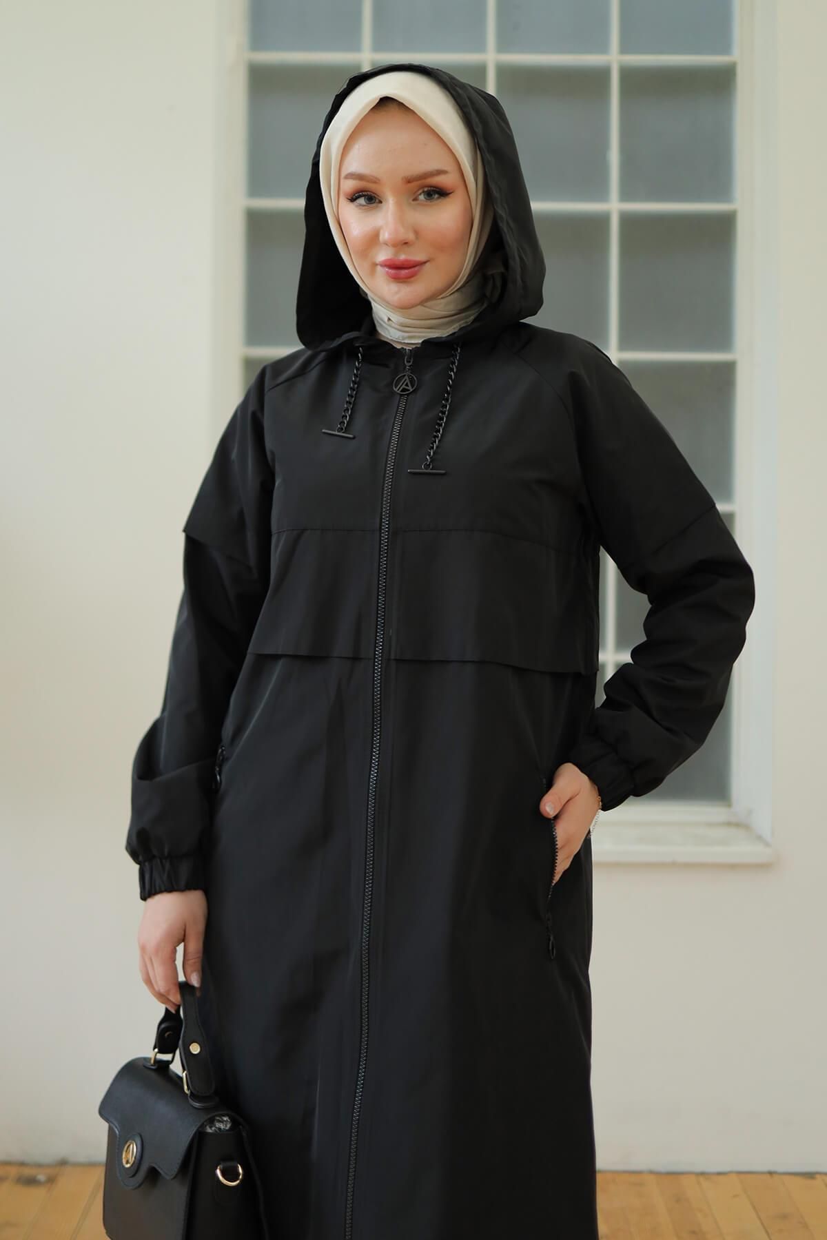 TREND Astarlı Yağmurluk Kap-SONBAHAR-KIŞ YENİ SEZON