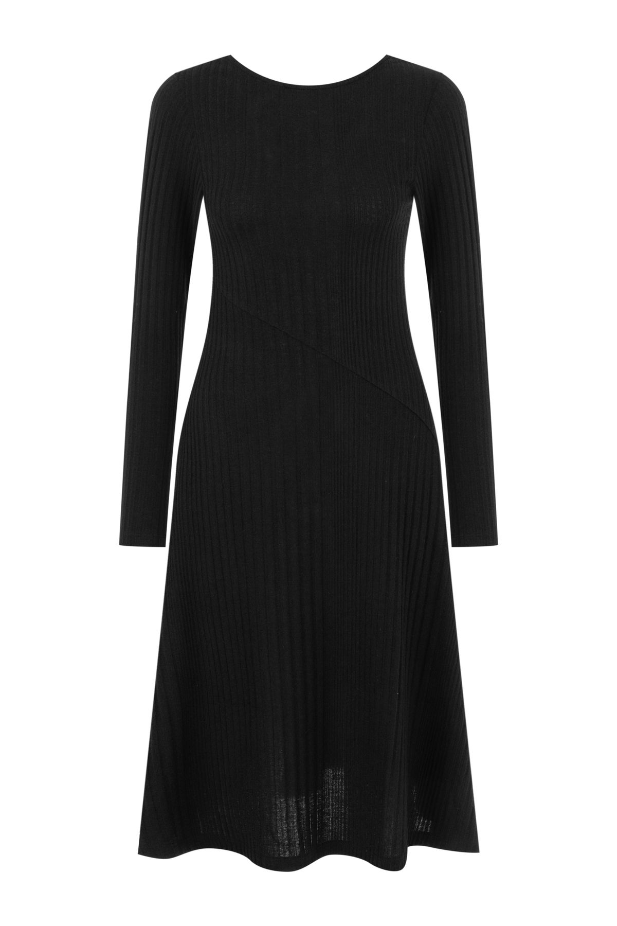 SIRT DETAYLI MİDİ KLOŞ ELBİSE SIRT DETAYLI MİDİ KLOŞ ELBİSE