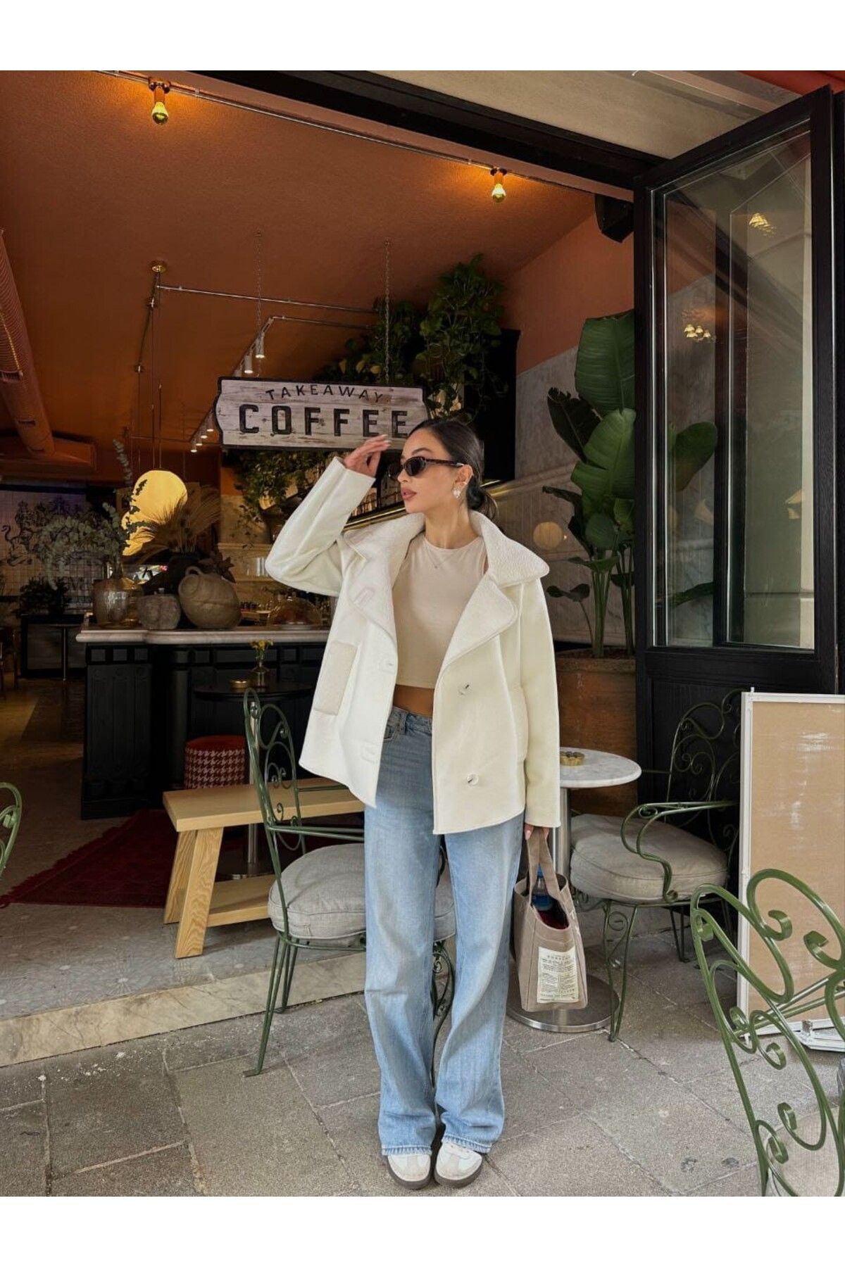 Kadın Siyah Oversize Ceket Kadın Siyah Oversize Ceket