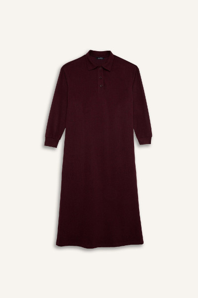 Regular Fit Düğmeli Gömlek Yaka Basic Düz Uzun Kollu Selanik Kumaş Triko Elbise B7260AX24WN Regular Fit Düğmeli Gömlek Yaka Basic Düz Uzun Kollu Selanik Kumaş Triko Elbise B7260AX24WN