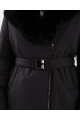 Siyah Puffer Mont Kisa Kürk Yakali Siyah Puffer Mont Kisa Kürk Yakali