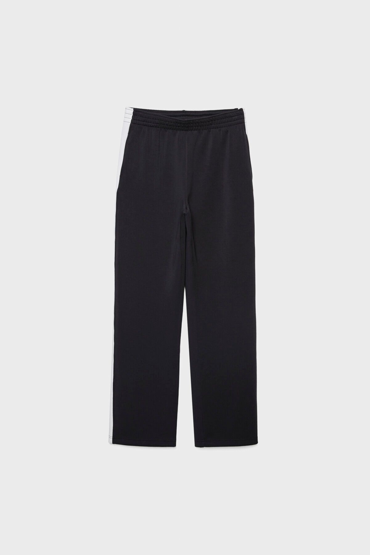 Yumuşak, straight fit pantolon Yumuşak, straight fit pantolon