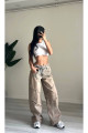 TREND ÖZEL TASARİM BAGGY JEAN PALAZZO PANTOLON TREND ÖZEL TASARİM BAGGY JEAN PALAZZO PANTOLON