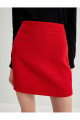 Mini Tüvit A Kesim Etek Slim Fit Mini Tüvit A Kesim Etek Slim Fit