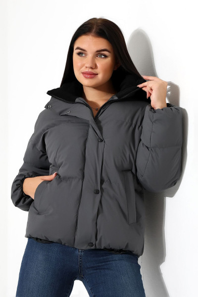 Kadın Yaka Kürklü Oversize Mont Kadın Yaka Kürklü Oversize Mont