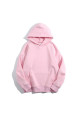 Unisex Basic Kapüşonlu Baskısız Düz Oversize Geniş 3 Iplik %100 Pamuklu Hoodie Sweatshirt..