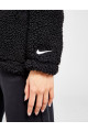 Sportswear Logo High-Pile Sherpa Full-Zip Hoodie Kadın Mont NDD SPORT Sportswear Logo High-Pile Sherpa Full-Zip Hoodie Kadın Mont NDD SPORT