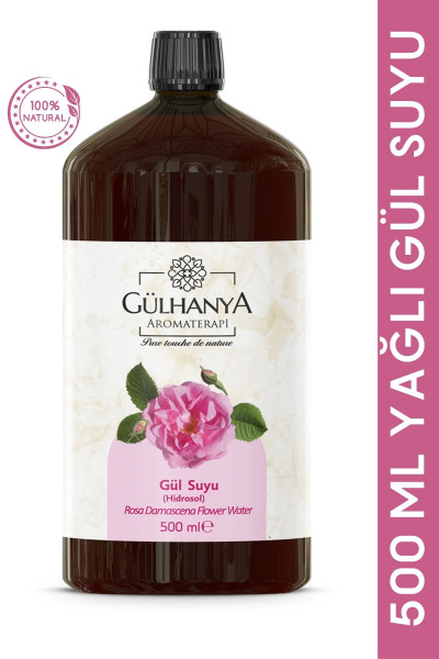 Doğal Yağlı Gül Suyu 500ml Doğal Yağlı Gül Suyu 500ml