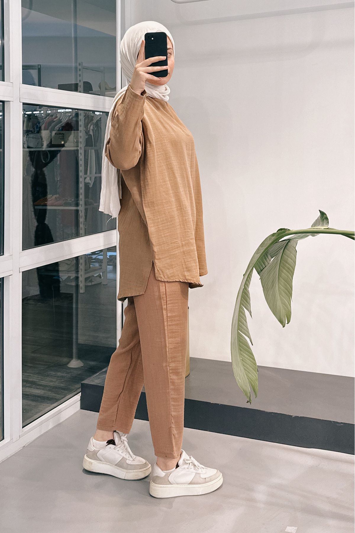 Müslin Camel İkili Takım   MA190 Müslin Camel İkili Takım   MA190