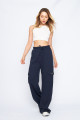Kargo Cepli Palazzo Pantolon Oversize Kesim Kargo Cepli Palazzo Pantolon Oversize Kesim