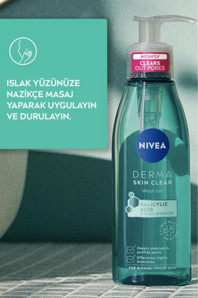 Anında Gözenekleri Temizleyen,Fazla Yağdan Arındıran Yüz Temizleme Jeli-150ml eleg.1261 Anında Gözenekleri Temizleyen,Fazla Yağdan Arındıran Yüz Temizleme Jeli-150ml eleg.1261
