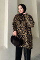Leopar Desen Hırka Leopar Desen Hırka