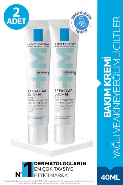 Effaclar Duo + Cilt Kusuru Görünümü Karşıtı Akneye Eğilim Gösteren Ciltler İçin Bakım Effaclar Duo + Cilt Kusuru Görünümü Karşıtı Akneye Eğilim Gösteren Ciltler İçin Bakım