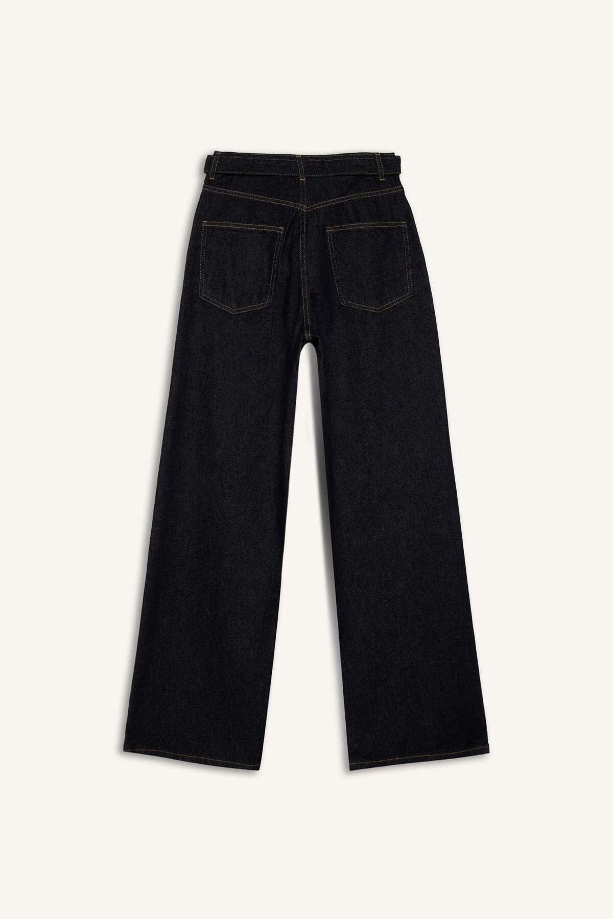 Wide Leg Fit Geniş Kalıp Yüksek Bel Geniş Paça Uzun Jean Pantolon 3196557 Wide Leg Fit Geniş Kalıp Yüksek Bel Geniş Paça Uzun Jean Pantolon 3196557