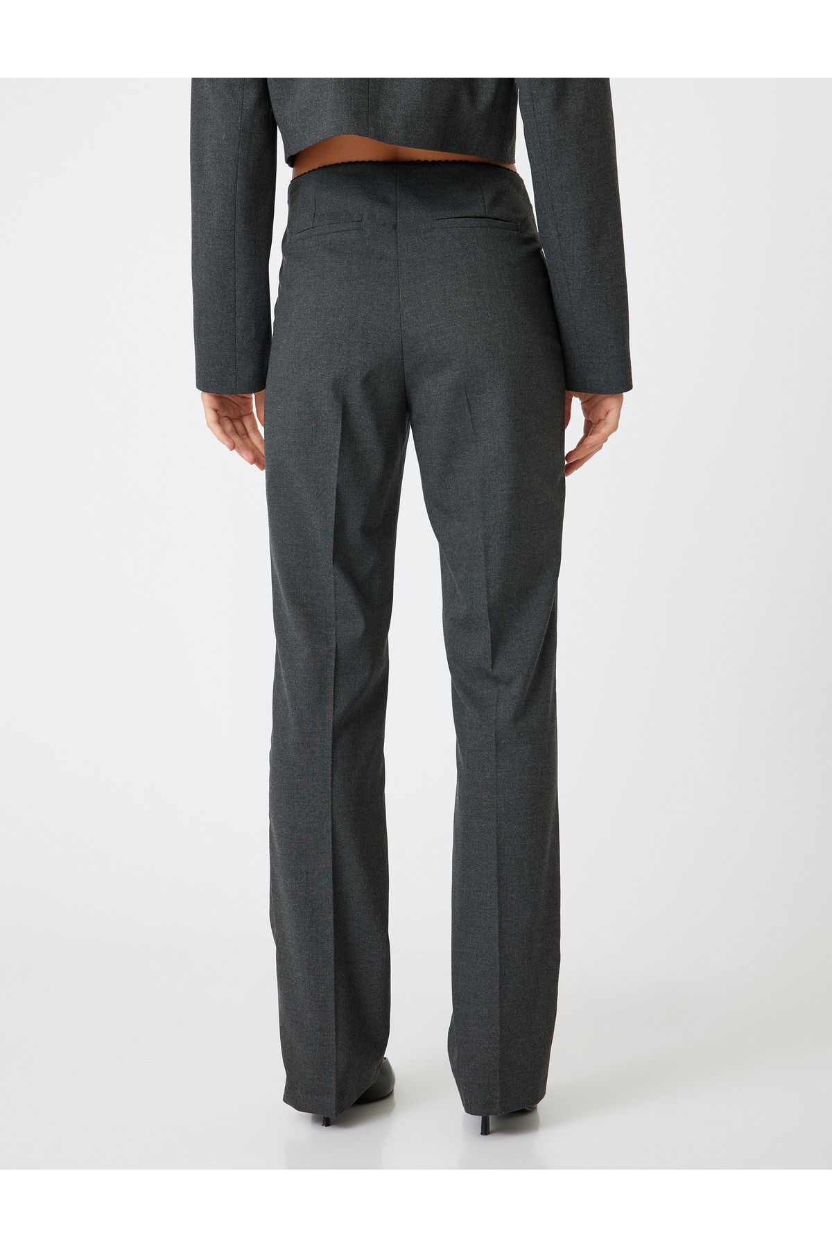 Slim Fit Standart Bel Kumaş Pantolon Slim Fit Standart Bel Kumaş Pantolon