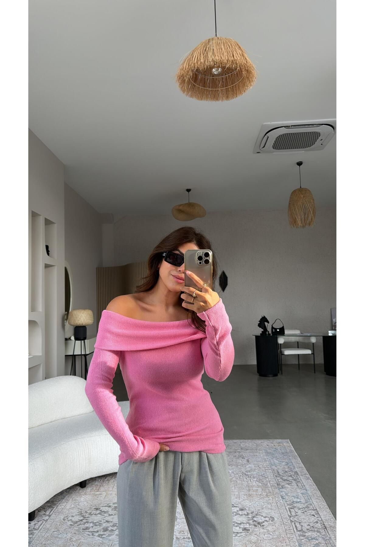 Pembe Madonna Bluz Pembe Madonna Bluz