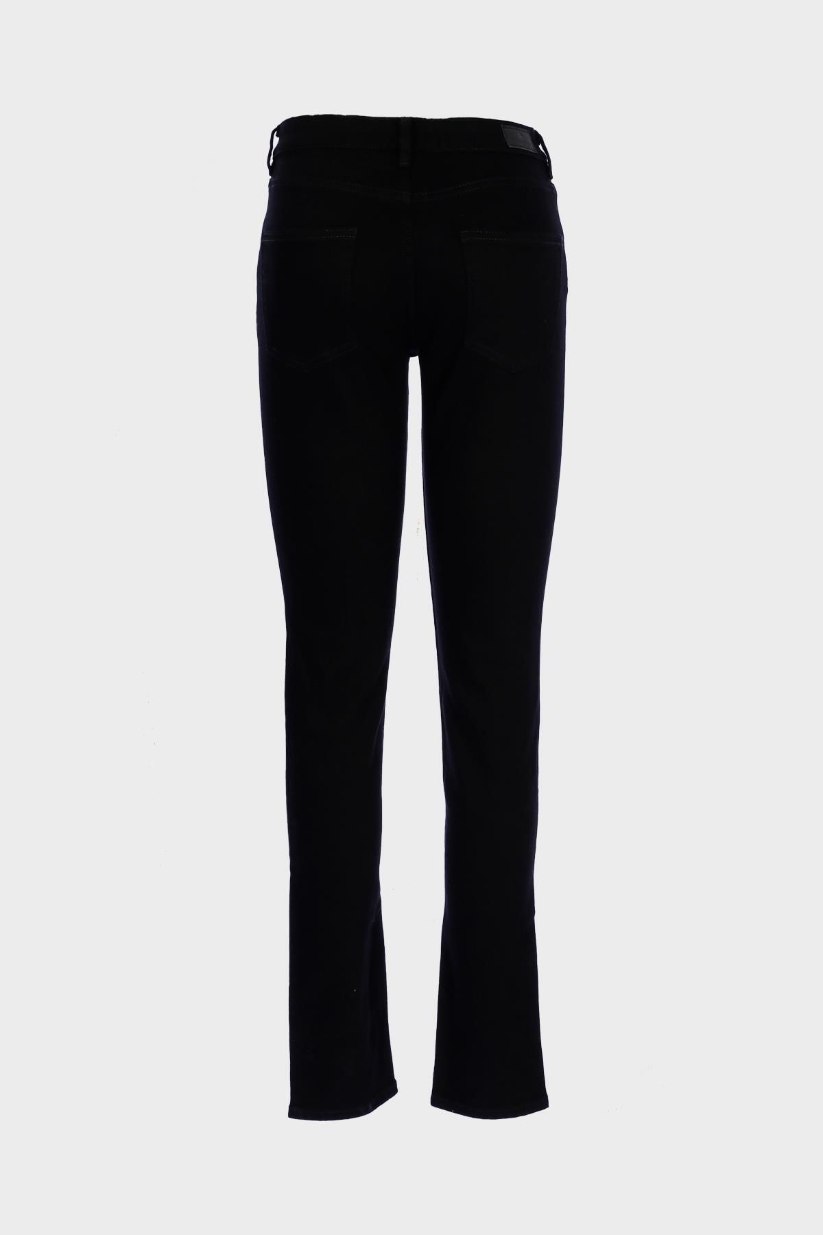 Sydney Siyah Yüksek Bel Patı Fermuarlı Slim Straight Jean Pantolon C 4529-066 Sydney Siyah Yüksek Bel Patı Fermuarlı Slim Straight Jean Pantolon C 4529-066