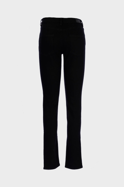 Sydney Siyah Yüksek Bel Patı Fermuarlı Slim Straight Jean Pantolon C 4529-066 Sydney Siyah Yüksek Bel Patı Fermuarlı Slim Straight Jean Pantolon C 4529-066