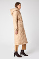 Kapüşonlu Kemer Detaylı Bej Mont 13417 Kapüşonlu Kemer Detaylı Bej Mont 13417