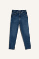 Lina Comfort Mom Fit Rahat Kalıp Yüksek Bel Bilek Boy Jean Yıkamalı Pantolon 3194609 Lina Comfort Mom Fit Rahat Kalıp Yüksek Bel Bilek Boy Jean Yıkamalı Pantolon 3194609