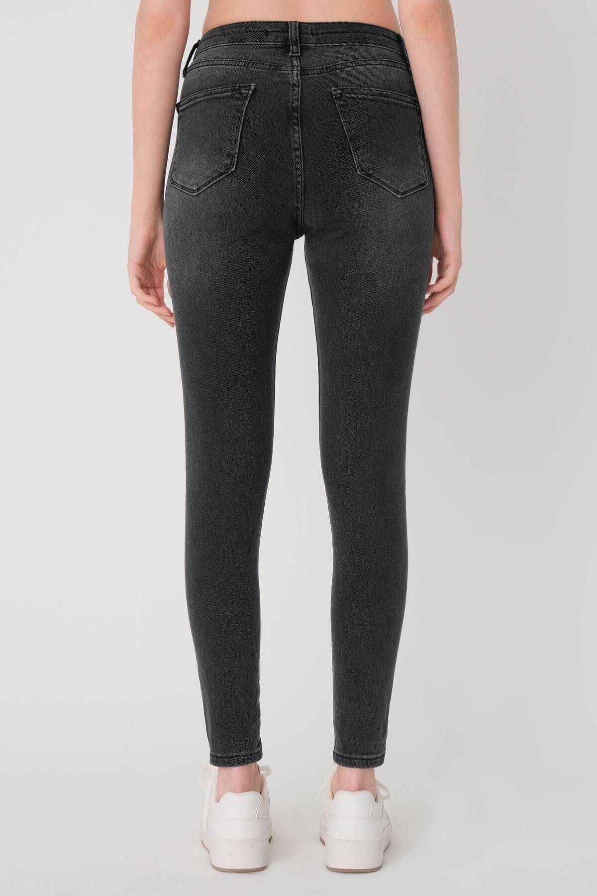 Yüksek Bel Skinny Jean Pantolon Pn6578-pnp Yüksek Bel Skinny Jean Pantolon Pn6578-pnp