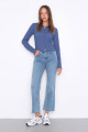 Paçası Lazer Kesim Jean Pantolon Pn8532-pnf Paçası Lazer Kesim Jean Pantolon Pn8532-pnf