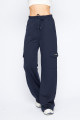 Kargo Cepli Palazzo Pantolon Oversize Kesim Kargo Cepli Palazzo Pantolon Oversize Kesim