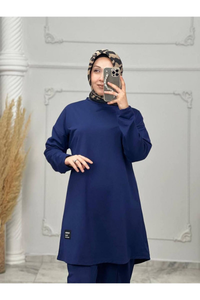 Tesettür 2li takım - Lacivert Tesettür 2li takım - Lacivert