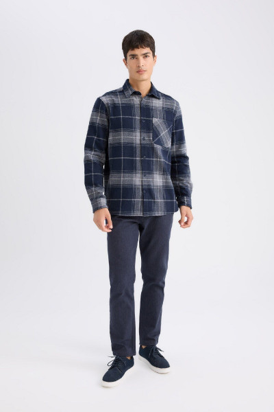 Regular Fit Kareli Flanel Oduncu Uzun Kollu Gömlek D2337ax24wn Regular Fit Kareli Flanel Oduncu Uzun Kollu Gömlek D2337ax24wn