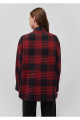 Kareli Kırmızı Gömlek Oversize / Geniş Kesim 1210993-80116 Kareli Kırmızı Gömlek Oversize / Geniş Kesim 1210993-80116